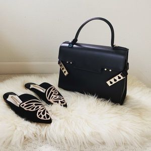 Delvaux Tempete MM Leather Satchel